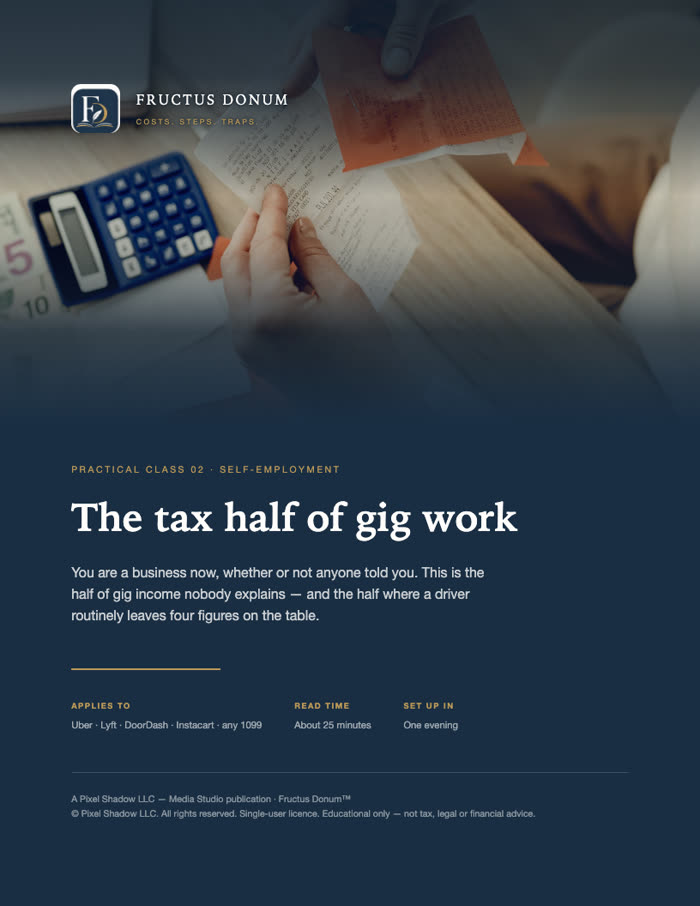 Cover of The tax half of gig work