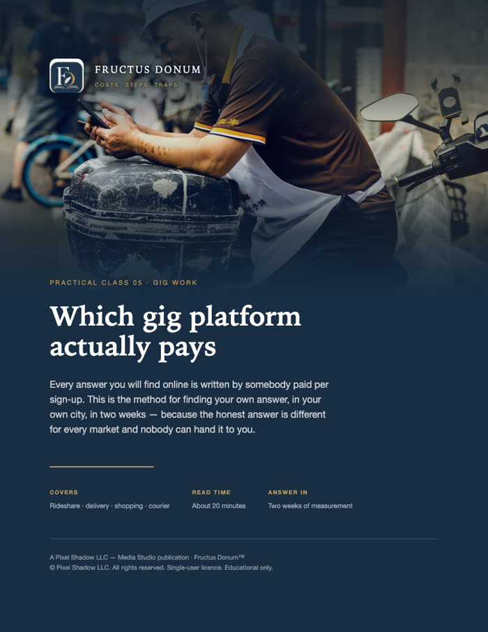 Cover of Which gig platform actually pays